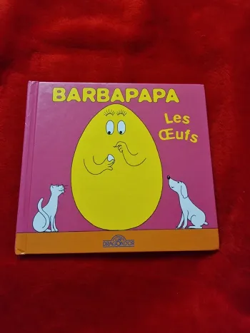 Livre barbapapa les œufs