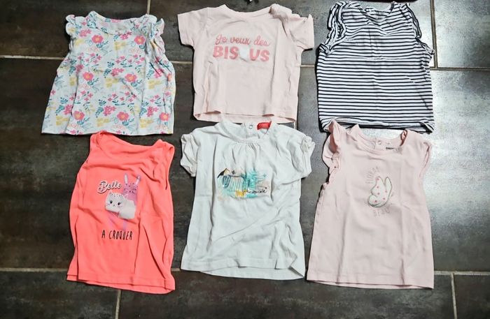 Lot de tee-shirt manches courtes - photo numéro 3