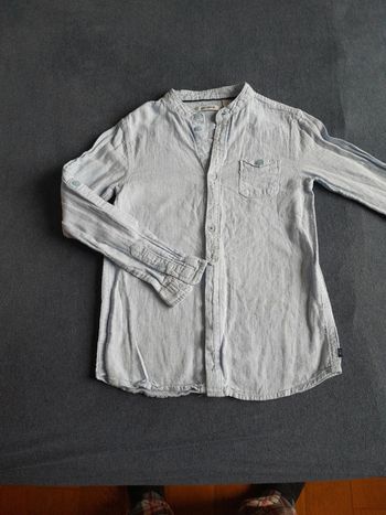 Chemise bleu 8 ans okaidi