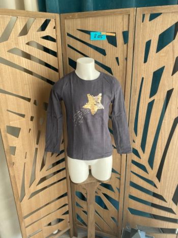 T-shirt fille 8 ans à sequins réversibles