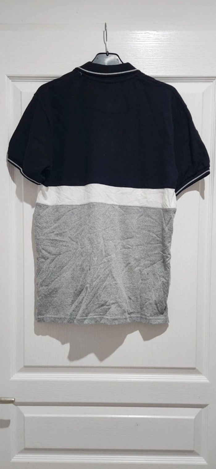 Polo noir gris - photo numéro 4