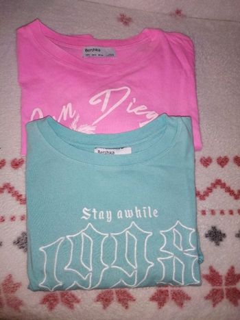 Lot de 2 tee-shirts, Bershka, S, 36