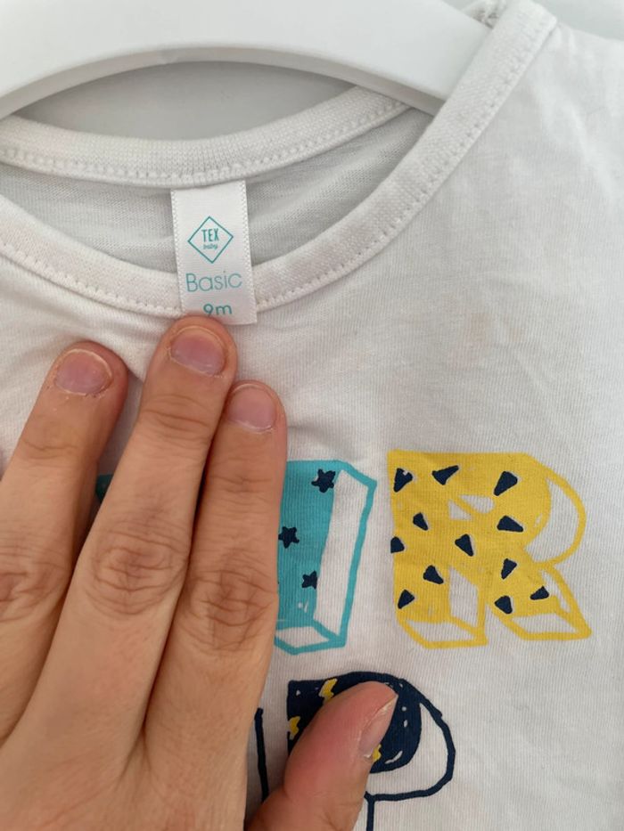 Tee shirt 9 mois - photo numéro 3