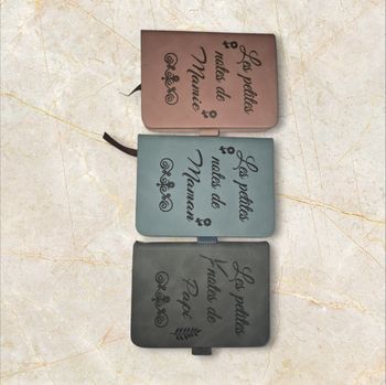 Carnet personnalisé  A7