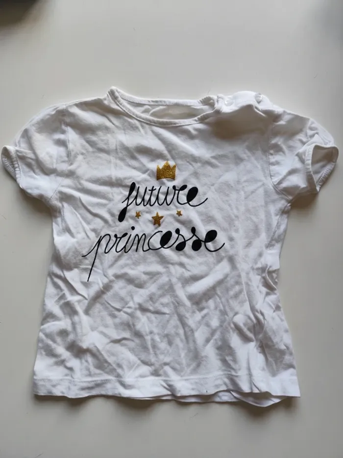 T-shirt manches courtes 18 mois