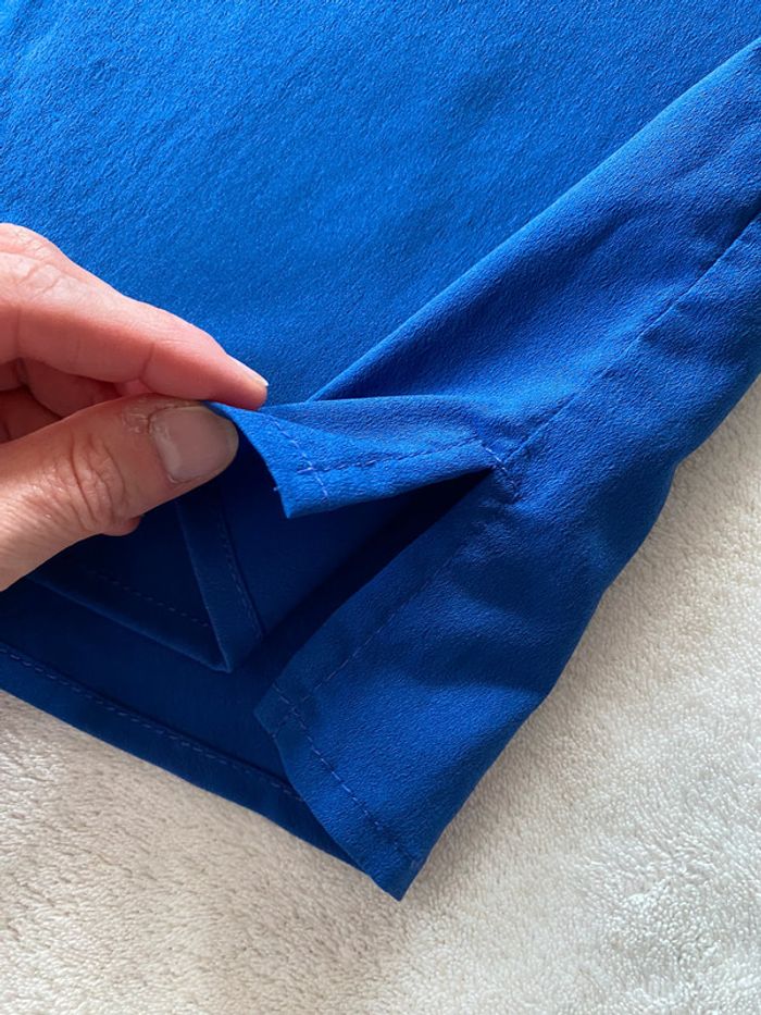 Blouse Zara bleu roi taille 36 - photo numéro 13