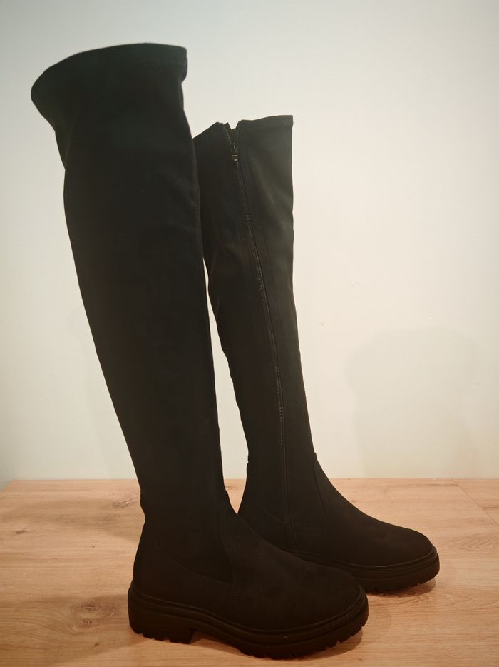 Bottes chaussettes, taille 37, claudia ghizzani - photo numéro 3