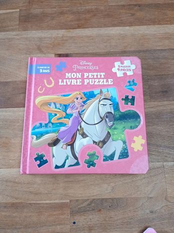 Livre puzzle princesse