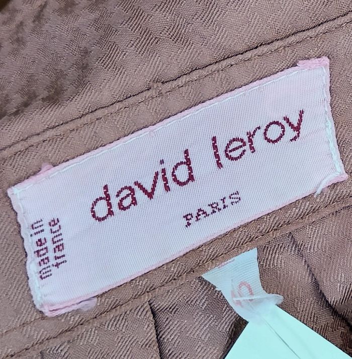 Chemise vintage David Leroy Taille 44 - photo numéro 10