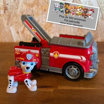 Idée cadeau 🎁 Véhicule avec Marcus de la Pat Patrouille