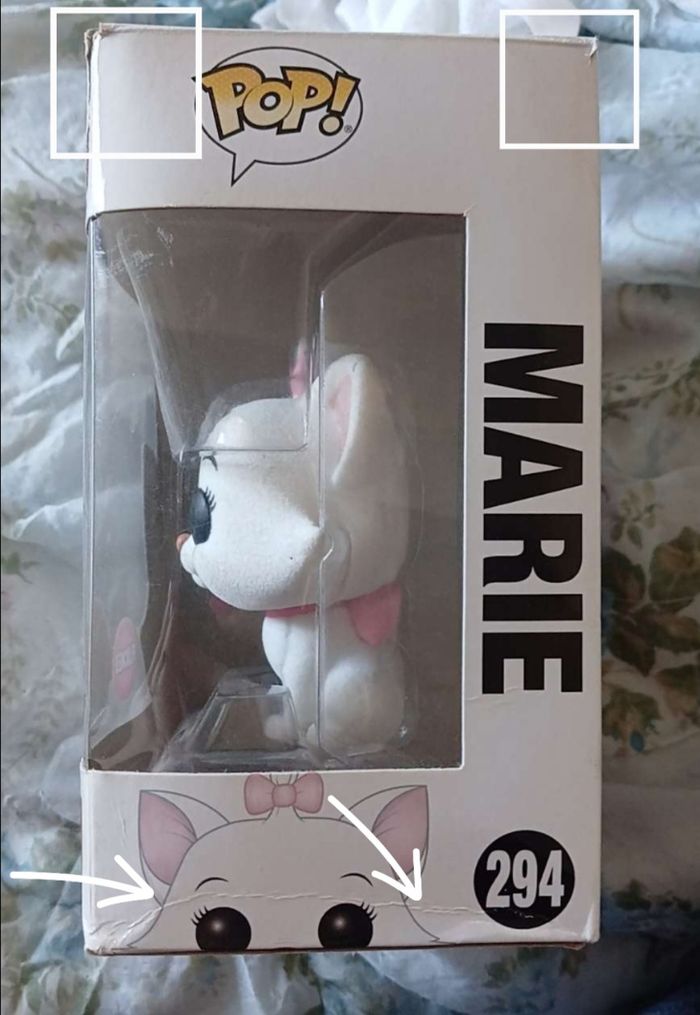 Funko Pop - Marie 294 - Disney - Flocked Exclusive - photo numéro 2