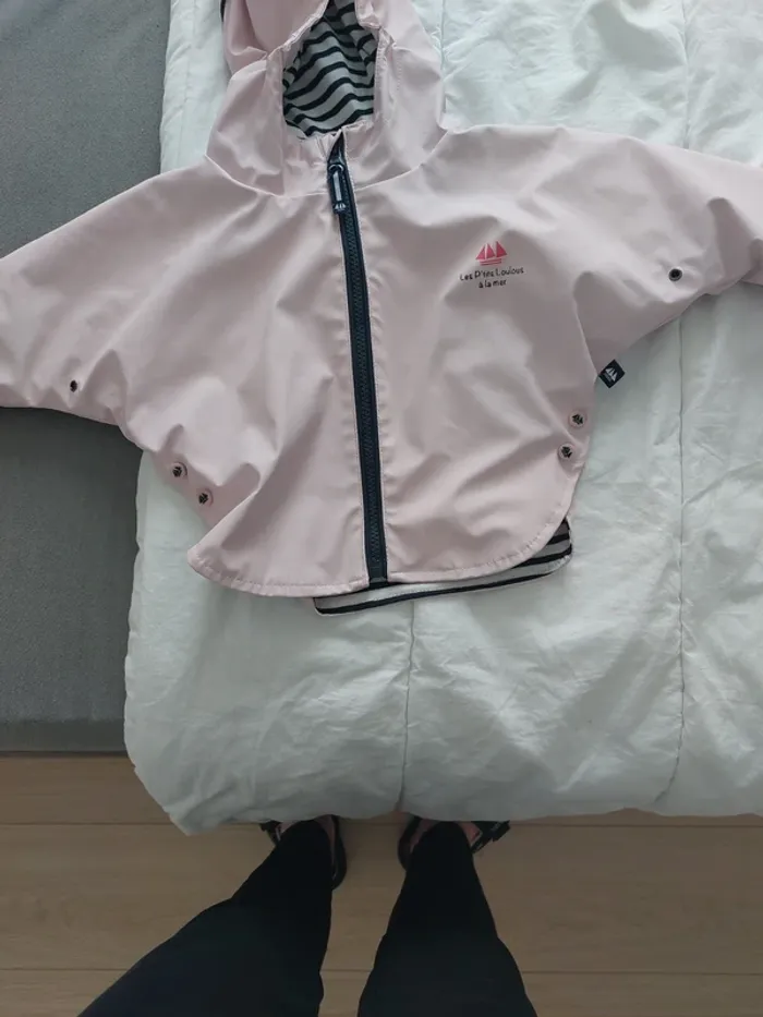 Manteau marin fille 6mois - photo numéro 2