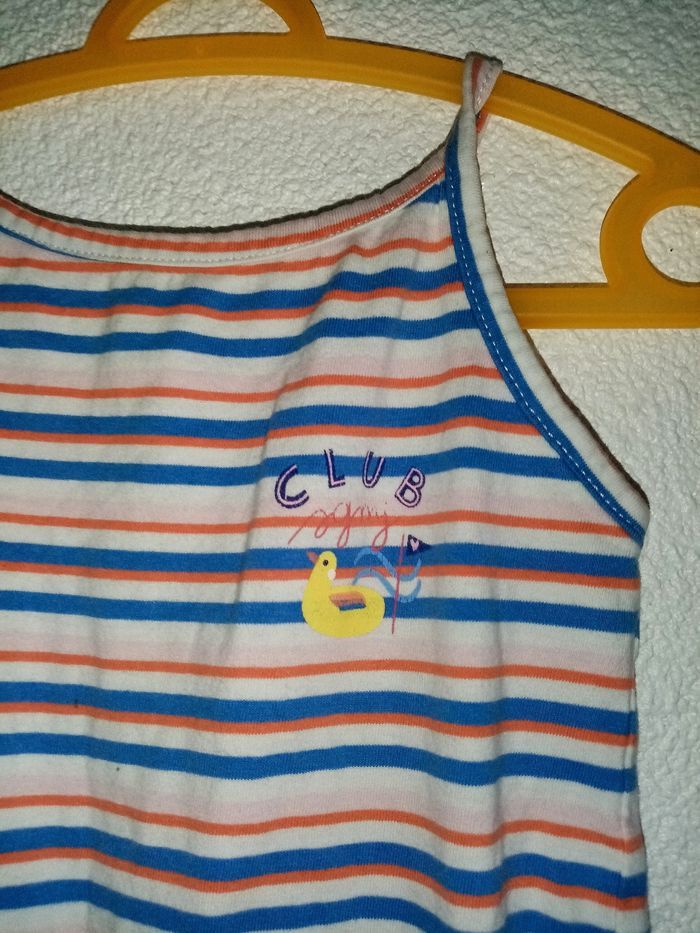 3 ans sergent major conbishort a rayures print été /Excellent état - photo numéro 9