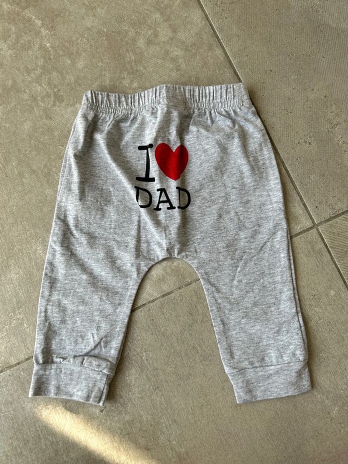 Pantalon bébé gris 3 mois