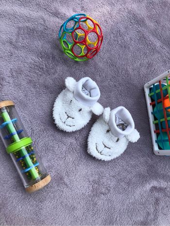Chaussons souples en tissu - Taille Unique - Orchestra
