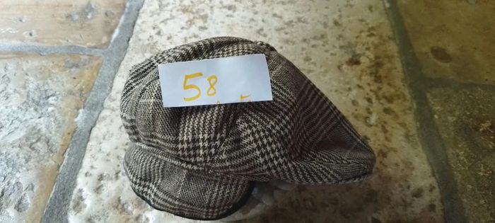 Béret Vintage 58cm Marron - photo numéro 2