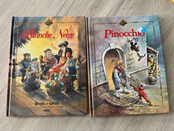 Lot 2 grands livres Disney
