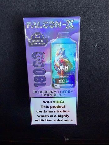 Jnr falcon-x 18000 - Blueberry Cherry Cranberry