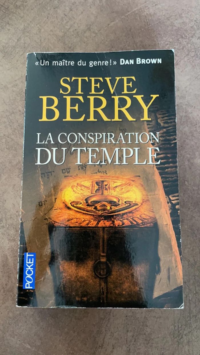 La conspiration du temple Steve Berry