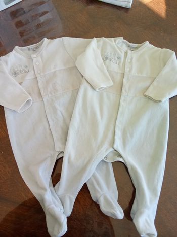 Lot de 2 pyjamas identiques 6m - 67cm