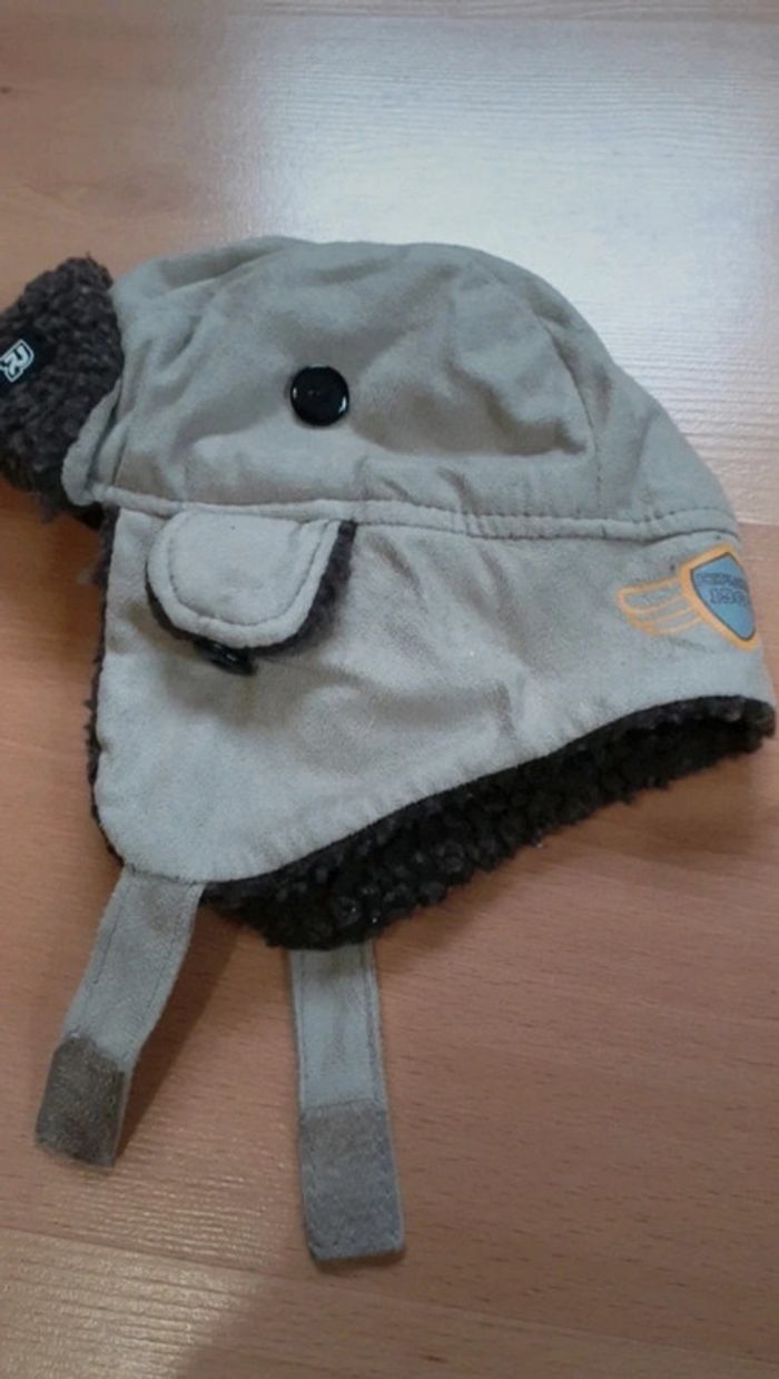 Chapeau aviateur bonnet 🩶 - photo numéro 6