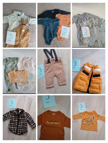 Lot de vêtements 3 mois