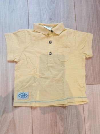 Polo manches courtes 6 mois