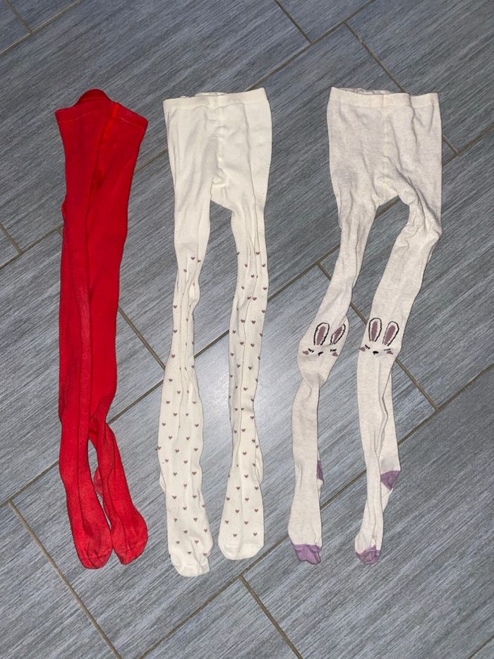 3 paires de collants fille - photo numéro 4