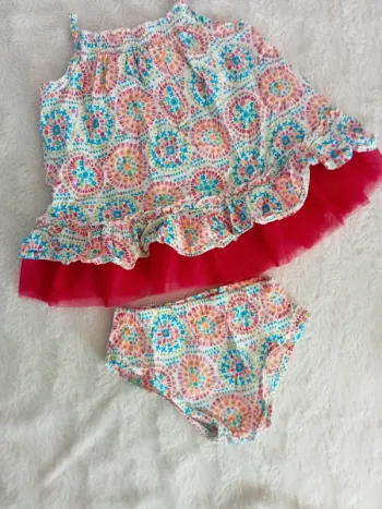 Robe d'été et culotte assortie