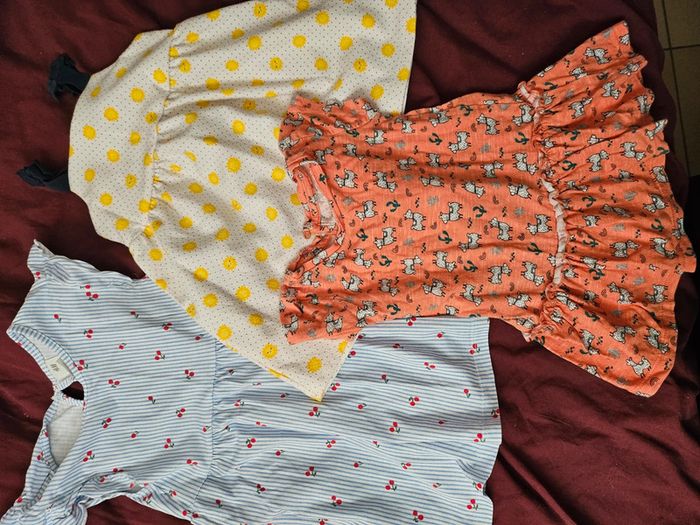 Vêtements bébé fille été 12mois / lot vêtements bébé fille - photo numéro 3
