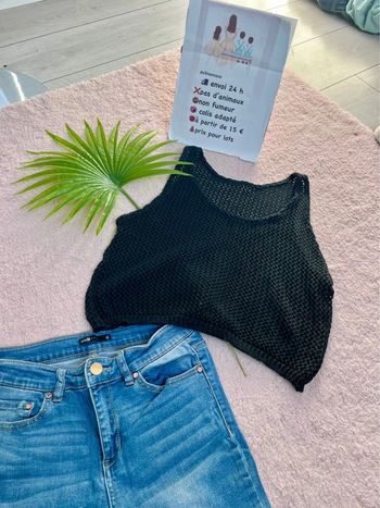 débardeur court ,crop  top 36/38