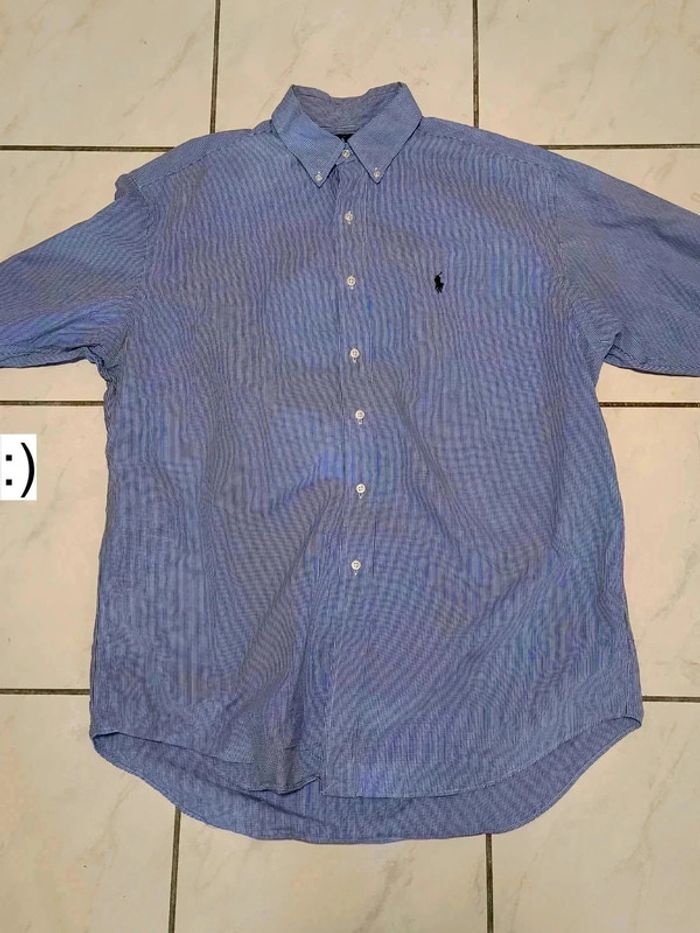 Chemise Ralph Lauren Blake - 100% coton - Taille L - photo numéro 6