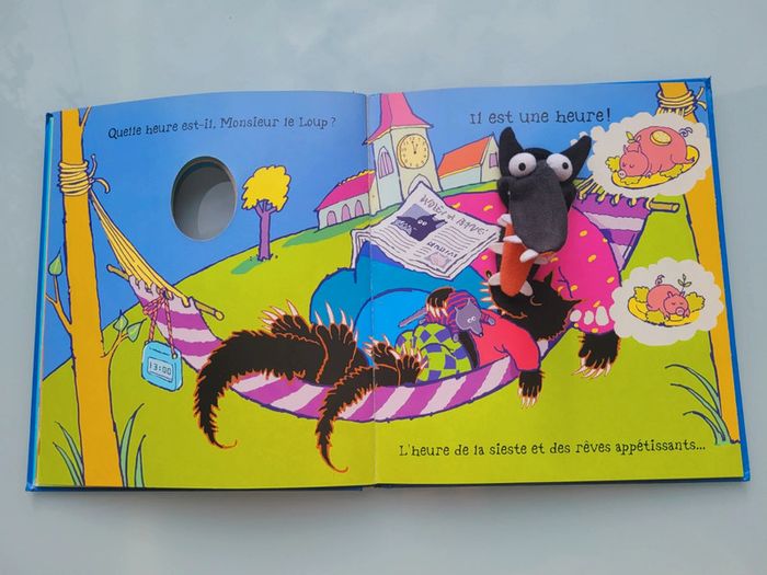 Livre marionnette Quelle heure est-il 🕰 Monsieur Le Loup? - photo numéro 10