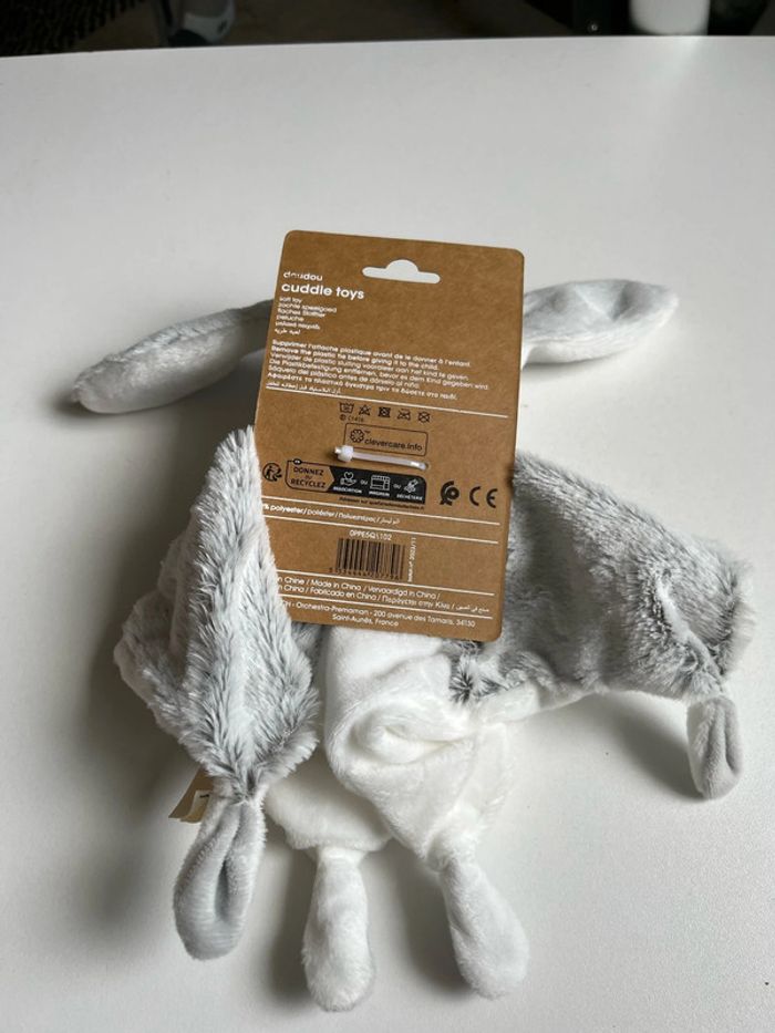 Peluche lapin orchestra neuve - photo numéro 2