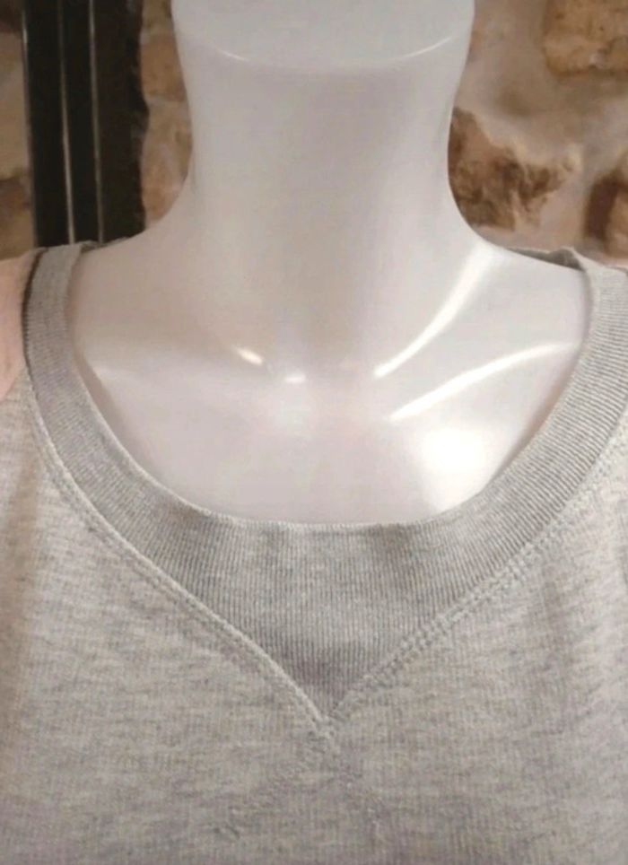 🌺Sweat Stradivarius manches 3/4 en voile taille 36🌺 - photo numéro 3