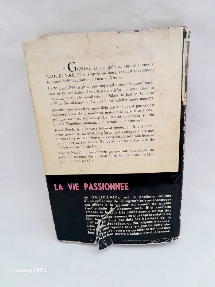 La vie passionnée de Charles Baudelaire Michel Manoll - photo numéro 6