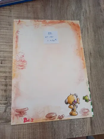 Papier à lettre Diddl 130 1,50€