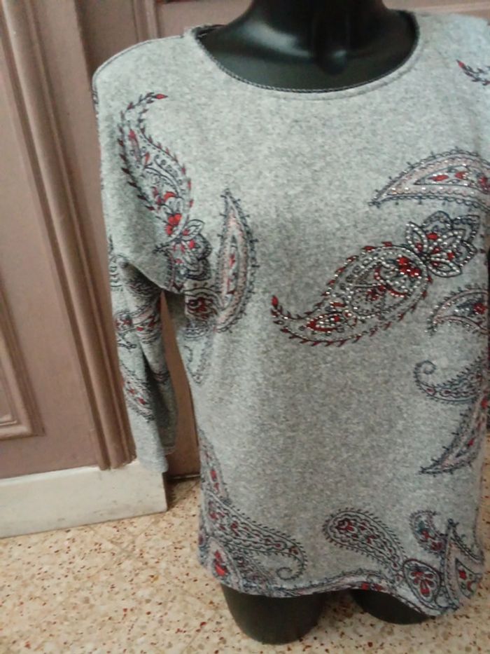 Pull manche 3/4 taille 36 🌹 - photo numéro 4