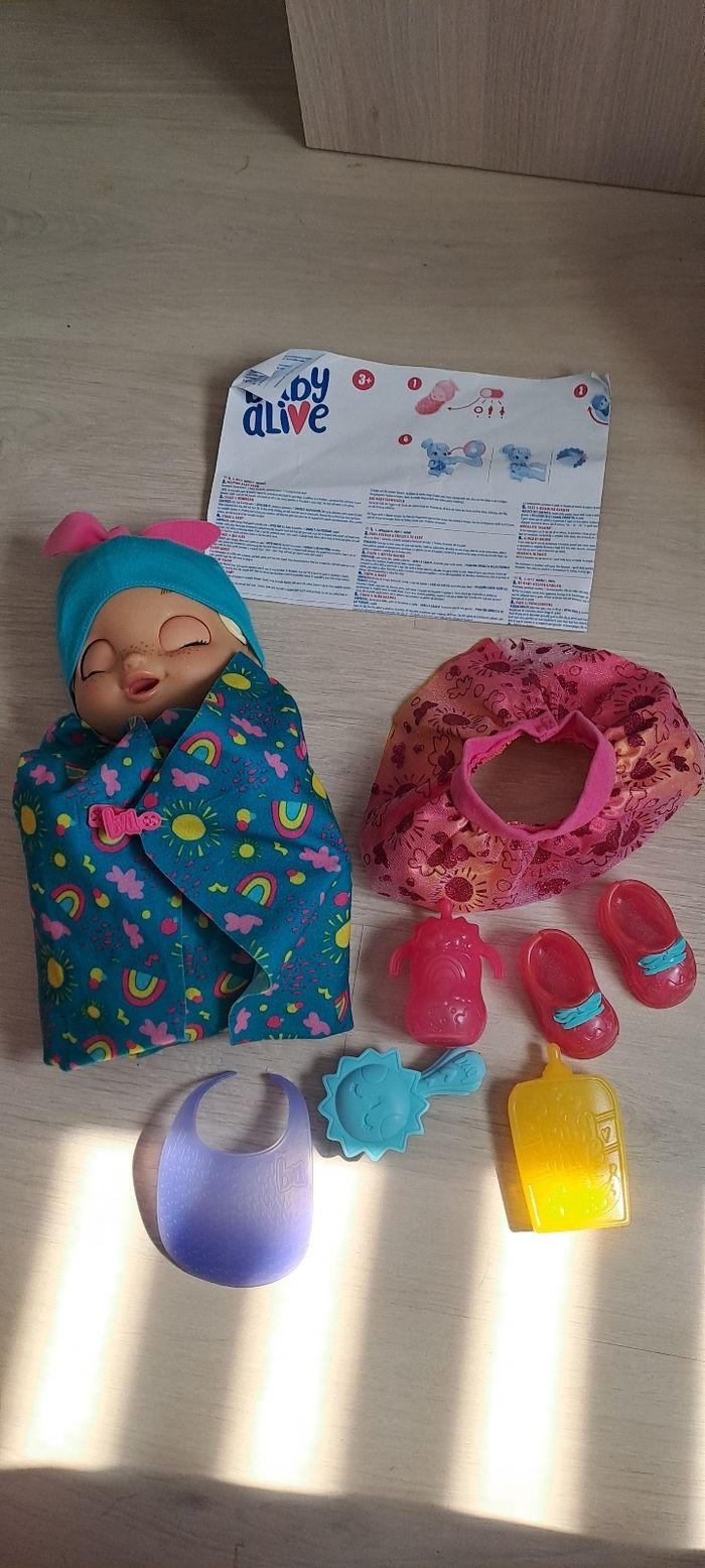 Baby Alive bébé grandit