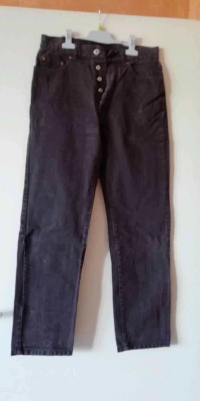 Pantalon jean marron