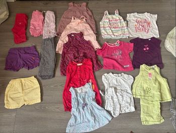 Lot vêtements fille 6 mois été