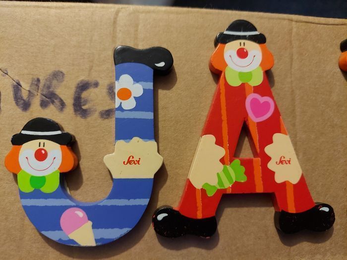 Lettre prénom porte JADE - photo numéro 2