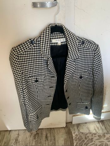 Veste pied de poule