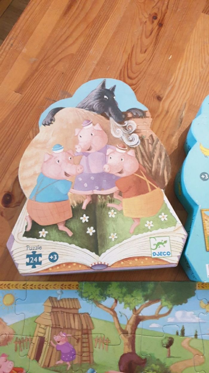 Puzzle 3 petits cochons - photo numéro 7