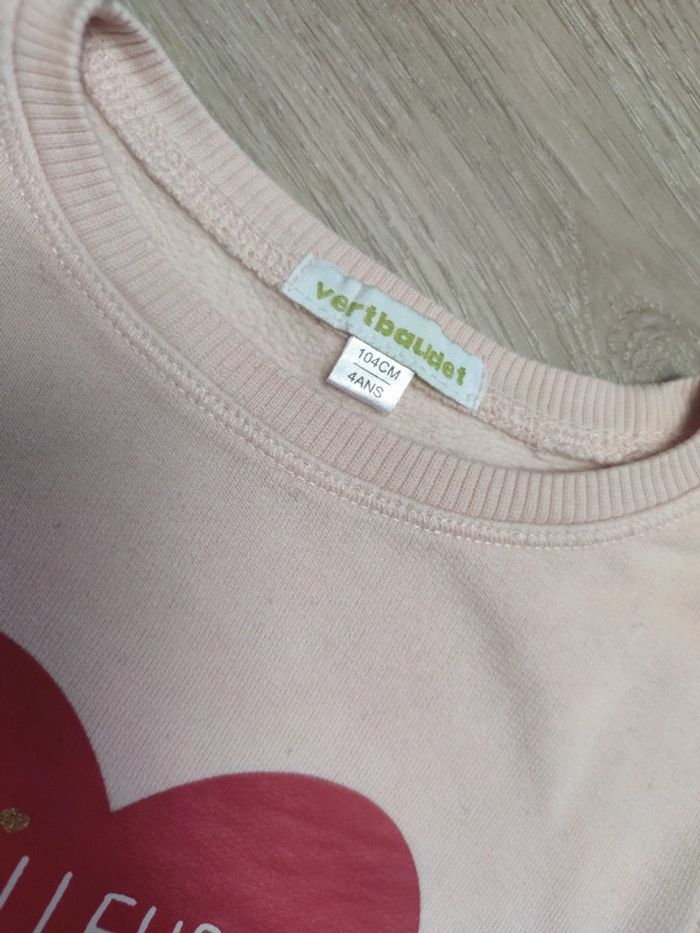 Sweat fille 4 ans - photo numéro 2