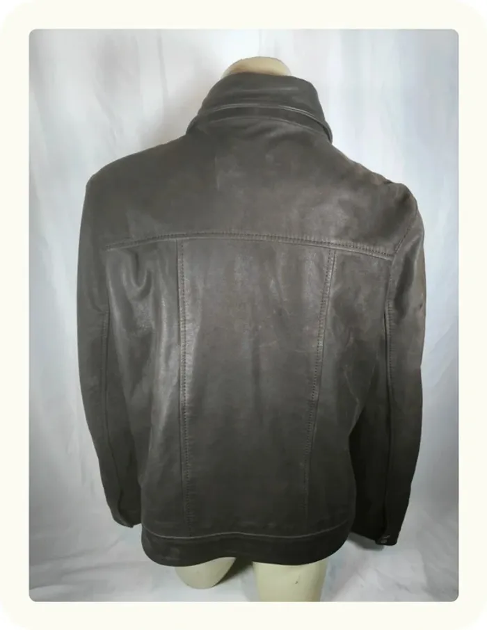 Blouson cuir véritable homme Cuirs Guignard Taille 4XL - photo numéro 5