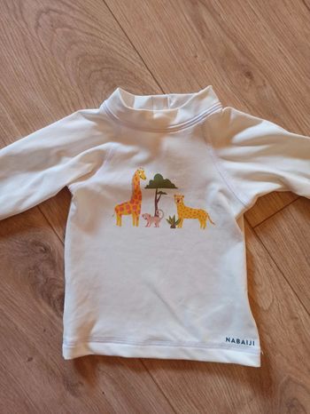 T-shirt maillot de bain bébé