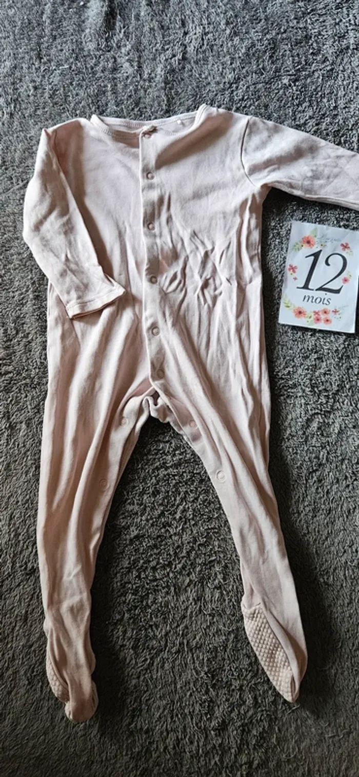 Pyjama 1 pièce 12 mois