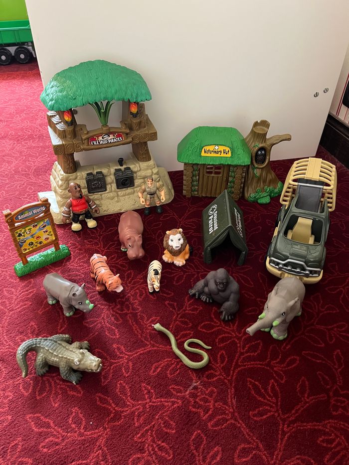 Lot jouets animaux