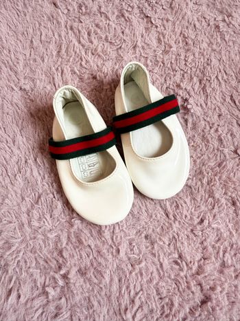 Ballerines Gucci en cuir